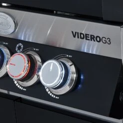 Rösle Gasgrill Videro G3 Schwarz - Modell 2023 Inkl. Abdeckhaube -Bbq Discounter 25519 02 Gasgrill BBQ Station Videro G3 schwarz 50mbar 1