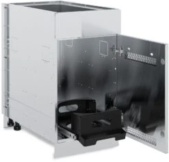 Broil King Outdoor Küche Komplettset Mit Imperial S570 PRO Built In Gasgrill Mit Drehspieß, Gasflaschenschrank Und 3er Schubladenschrank -Bbq Discounter 802700EU Broil King Outdoor Kueche Schrank Gasflasche Auszug