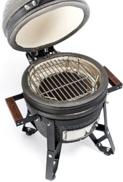 The Bastard Keramikgrill Urban Small - Schwarz Matt - Modell 2023 -Bbq Discounter Bastard Keramikgrill Urban Small Grillrostsystem BU206