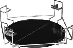 The Bastard Keramikgrill Urban Medium - Complete - Schwarz Matt - Modell 2023 -Bbq Discounter Bastard Multilevel Cooking System Hitzeschild 2