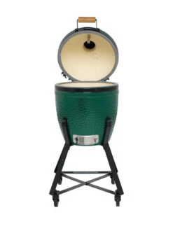 Big Green Egg Small Keramikgrill Starter - Paket 19 Big Green Egg Small Keramikgrill Starter - Paket -Bbq Discounter Big Green Egg Small in Nest deckel offen