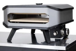 COZZE Pizzaofen Gas 34 Cm (13") Mit Thermometer - Inkl. Pizzastein -Bbq Discounter Cozze Gas Pizzaofen Thermometer 13 Zoll