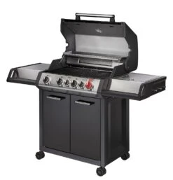 Enders Gasgrill Monroe Black Pro 4 IK Turbo -Bbq Discounter Enders Gasgrill Monroe Black Pro 4 IK Turbo Deckel
