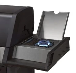 Enders Gasgrill Monroe Black Pro 4 IK Turbo -Bbq Discounter Enders Gasgrill Monroe Black Pro 4 IK Turbo Seitenkocher