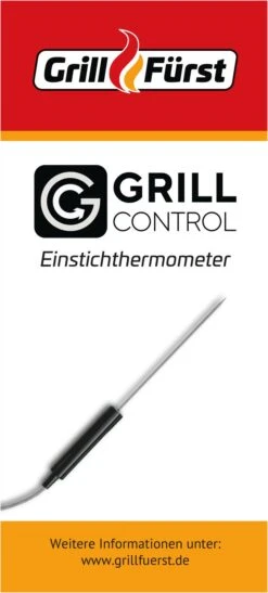 Napoleon Prestige Pro 665-3 Edelstahl Gasgrill Inkl. Drehspieß - Modell 2023 - SMART Deal Inkl. Grillfürst Grill Control Mit Companion Device Und Einstichthermometer -Bbq Discounter Grill Control Einstichthermometer