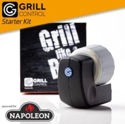 Napoleon Rogue SE 525 Gasgrill - All-black - Grillfürst Edition Inkl. Abdeckhaube - SMART Deal Inkl. Grillfürst Grill Control - Modell 2022 -Bbq Discounter Grill Control Smart Grill Grillsteuerung Napoleon