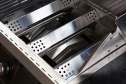 Grillfürst G591E Borussia Dortmund Edition 5-Brenner Einbaugrill Mit Heckbrenner Und Edelstahl Rosten -Bbq Discounter Grillfuerst BVB Grill Flammenschutzbleche 1