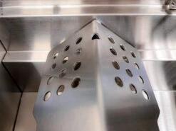 Grillfürst G201E 2-Brenner Gasgrill Portabel V2 - Campinggrill / Balkongrill 50mbar -Bbq Discounter Grillfuerst Campinggrill G201E Flammenschutzblech Edelstahl