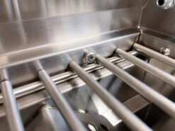 Grillfürst G201E 2-Brenner Gasgrill Portabel V2 - Campinggrill / Balkongrill 50mbar -Bbq Discounter Grillfuerst Campinggrill Grillrost Transportsicherung