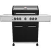 Grillfürst G520E 5-Brenner Gasgrill - Eintracht Frankfurt Edition - Edelstahlroste - X-DEAL Inkl. Zubehörpaket