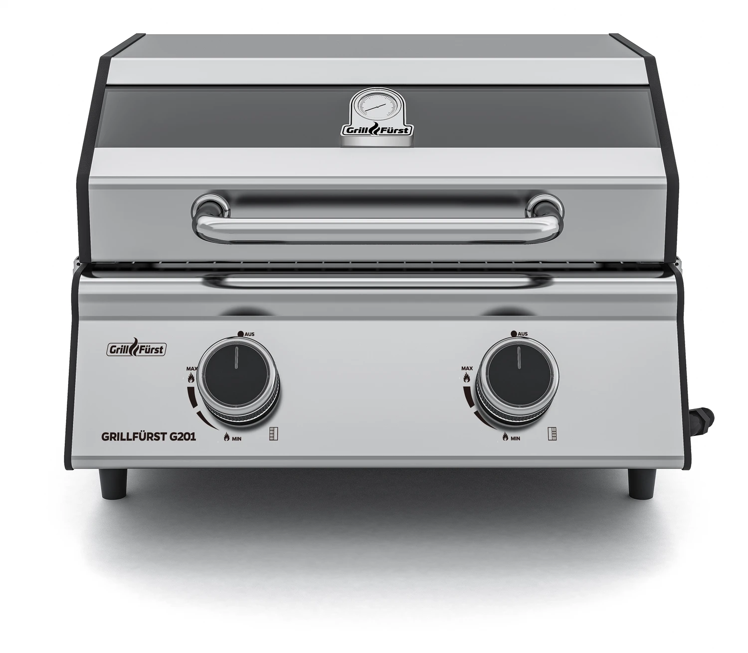 Grillfürst G201E 2-Brenner Gasgrill Portabel V2 - Campinggrill / Balkongrill - X-DEAL Inkl. Untergestell Und Tragetasche 2 Grillfürst G201E 2-Brenner Gasgrill Portabel V2 - Campinggrill / Balkongrill - X-DEAL Inkl. Untergestell Und Tragetasche – Bild 2