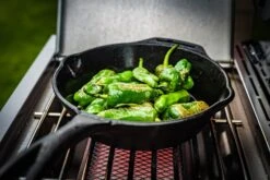 Grillfürst G520E 5-Brenner Gasgrill Mit Hochtemperaturbrenner, Heckbrenner Und Edelstahl Rosten - X-DEAL Inkl. Zubehörpaket -Bbq Discounter Grillfuerst Gasgrill 520E Pimentos de Padron