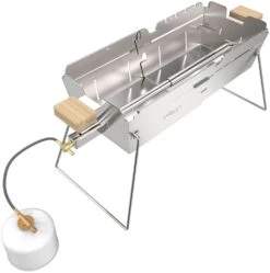 Knister Edelstahl-Gasgrill - Ausziehbarer Kompaktgrill 11 Knister Edelstahl-Gasgrill - Ausziehbarer Kompaktgrill -Bbq Discounter Knister Edelstahl Gasgrill Kompaktgrill Brenner