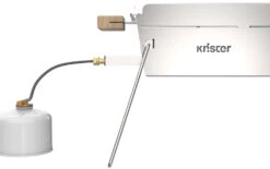 Knister Edelstahl-Gasgrill - Ausziehbarer Kompaktgrill 12 Knister Edelstahl-Gasgrill - Ausziehbarer Kompaktgrill -Bbq Discounter Knister Edelstahl Gasgrill Kompaktgrill Logo