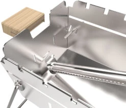 Knister Edelstahl-Gasgrill - Ausziehbarer Kompaktgrill 15 Knister Edelstahl-Gasgrill - Ausziehbarer Kompaktgrill -Bbq Discounter Knister Edelstahl Gasgrill Kompaktgrill Montage Brenner