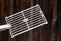 Knister Grill Original - Ausziehbarer Holzkohle Kompaktgrill -Bbq Discounter Knister Grill Edelstahlrost