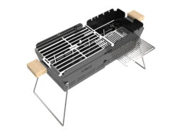 Bbq Discounter -Bbq Discounter Knister Grill verstellbarer Grillrost