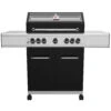 Grillfürst G520G 5-Brenner Gasgrill - 1. FC Köln Edition - Gusseisenroste
