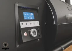 Moesta Pelletgrill Sheriff Inklusive Bambus Ablagebrett - Modell 2023 -Bbq Discounter Moesta BBQPelletgrill Bedienung digital