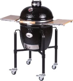 Monolith Grill CLASSIC PRO-Serie 2.0 Schwarz - MIT Gestell Und Seitentischen -Bbq Discounter Monolith Keramik Grill Classic PRO Serie 2 0 121001 black 4