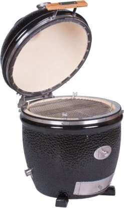 Monolith Grill CLASSIC PRO-Serie 2.0 Schwarz - OHNE Gestell Und Seitentische -Bbq Discounter Monolith Keramik Grill Classic PRO Serie 2 0 121002 black 13