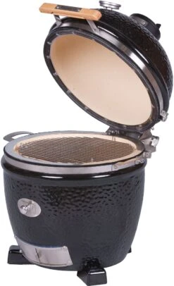 Monolith Grill Junior PRO Serie 2.0 Schwarz - OHNE Gestell -Bbq Discounter Monolith Keramik Grill Junior PRO Serie 2 0 121022 black 10