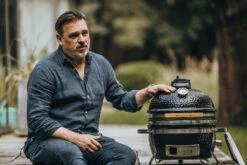 Monolith ICON Black Keramikgrill Tischgrill Inkl. Gestell -Bbq Discounter Monolith Keramikgrill Icon Campinggrilll