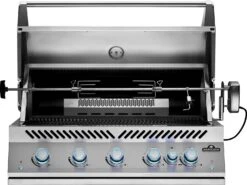 Napoleon 700-Series 38" BIG38 Edelstahl Einbaugrill Inkl. Drehspieß - Modell 2023 -Bbq Discounter Napoleon Einbaugrill 700 Series BIG38 Edelstahl Drehspiess Motor