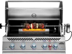Napoleon 700-Series 38" BIG38 Edelstahl Einbaugrill Inkl. Drehspieß - Modell 2023 -Bbq Discounter Napoleon Einbaugrill 700 Series BIG38 Edelstahl Rotisserie Schaschlik