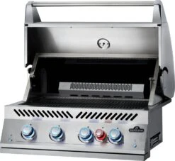 Napoleon 700-Series 32" BIG32 Edelstahl Einbaugrill Inkl. Drehspieß - Modell 2023 -Bbq Discounter Napoleon Einbaugrill BIG32 Drehregler Safety Glow