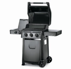 Napoleon Freestyle 365 Gasgrill, Graphit - Mit Seitenbrenner - Modell 2023 - X-DEAL Inkl. Abdeckhaube Und Gussplatte 24 Napoleon Freestyle 365 Gasgrill, Graphit - Mit Seitenbrenner - Modell 2023 - X-DEAL Inkl. Abdeckhaube Und Gussplatte -Bbq Discounter Napoleon Freestyle 365 SB Seitenkocher offen