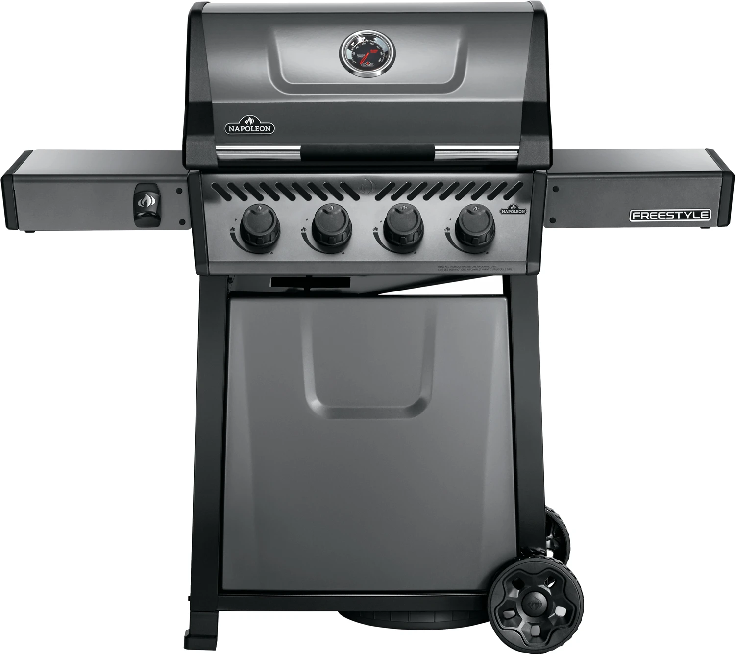 Napoleon Freestyle 425 Gasgrill, Graphit - Modell 2023 - X-DEAL Inkl. Abdeckhaube Und Gussplatte 1 Napoleon Freestyle 425 Gasgrill, Graphit - Modell 2023 - X-DEAL Inkl. Abdeckhaube Und Gussplatte
