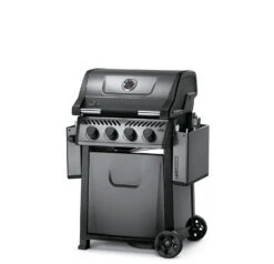 Napoleon Freestyle 425 Gasgrill, Graphit - Modell 2023 - X-DEAL Inkl. Drehspiess 20 Napoleon Freestyle 425 Gasgrill, Graphit - Modell 2023 - X-DEAL Inkl. Drehspiess -Bbq Discounter Napoleon Freestyle 425 Gasgrill Seiten abgeklappt 1