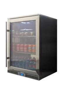Napoleon Outdoor - Kühlschrank, 135 Liter, Rechtsdrehende Tür Mit Doppelverglasung Und LED Beleuchtung - Wasserdicht Nach IP24 -Bbq Discounter Napoleon Kuehlschrank Outdoor