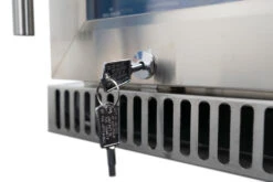 Napoleon Outdoor - Kühlschrank, 135 Liter, Rechtsdrehende Tür Mit Doppelverglasung Und LED Beleuchtung - Wasserdicht Nach IP24 -Bbq Discounter Napoleon Kuehlschrank abschliessbar NFR135ORGL