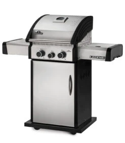 Napoleon Legend 325 Gasgrill - 2 Brenner Mit Seitenbrenner - Inkl. Napoleon Abdeckhaube -Bbq Discounter Napoleon Legend LD325 Gasgrill seitlich 1