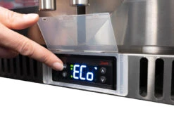 Napoleon Outdoor - Kühlschrank, 210 Liter, 2-türig Mit Doppelverglasung Und LED Beleuchtung - Wasserdicht Nach IP24 -Bbq Discounter Napoleon Outdoor Kueche Kuehlschrank Eco Mode