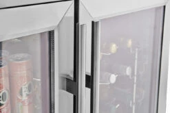 Napoleon Outdoor - Kühlschrank, 210 Liter, 2-türig Mit Doppelverglasung Und LED Beleuchtung - Wasserdicht Nach IP24 -Bbq Discounter Napoleon Outdoor Kueche Kuehlschrank Griffe