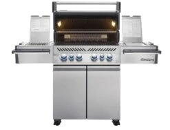 Napoleon Prestige Pro 500-3 Edelstahl Gasgrill Inkl. Drehspieß - X-DEAL Inkl. Napoleon TravelQ PRO285 Kompakt Gasgrill -Bbq Discounter Napoleon Prestige Pro 500 offen 01 2