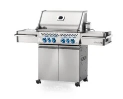 Napoleon Prestige Pro 500-3 Edelstahl Gasgrill Inkl. Drehspieß - Modell 2023 - SMART Deal Inkl. Grillfürst Grill Control -Bbq Discounter Napoleon Prestige Pro 500 seitlich 01