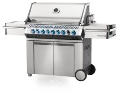 Napoleon Prestige Pro 665-3 Edelstahl Gasgrill, Erdgas Inkl. Drehspieß - Modell 2023