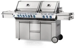 Napoleon Prestige Pro 825-3 Edelstahl Gasgrill Inkl. Drehspieß Und Bodenbeleuchtung + Gratis Napoleon Holzkohlegrill Kugelgrill Ø 57cm 23 Napoleon Prestige Pro 825-3 Edelstahl Gasgrill Inkl. Drehspieß Und Bodenbeleuchtung + Gratis Napoleon Holzkohlegrill Kugelgrill Ø 57cm -Bbq Discounter Napoleon Prestige Pro 825 Gasgrill seitlich 1
