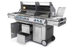 Napoleon Prestige Pro 825-3 Edelstahl Gasgrill Inkl. Drehspieß Und Bodenbeleuchtung + Gratis Napoleon Holzkohlegrill Kugelgrill Ø 57cm 24 Napoleon Prestige Pro 825-3 Edelstahl Gasgrill Inkl. Drehspieß Und Bodenbeleuchtung + Gratis Napoleon Holzkohlegrill Kugelgrill Ø 57cm -Bbq Discounter Napoleon Prestige Pro 825 Gasgrill seitlich offen 1