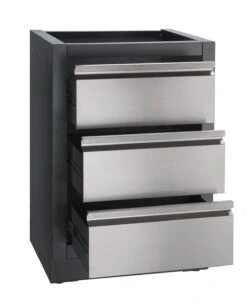 Napoleon Outdoor Küche Oasis 300 Mit Prestige Pro 665 Edelstahl Einbaugrill Ohne Vordefinierte Arbeitsplatte -Bbq Discounter Napoleon Schubladenschrank Oasis 3 er