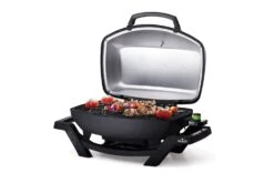 Napoleon TravelQ PRO285E Elektrogrill - Modell 2023 -Bbq Discounter Napoleon TravelQ pro285e Elektrogrill side deckel offen