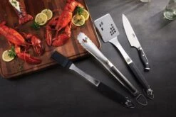 Napoleon 4-teiliges President's Limited Edition Grillbesteck Set -Bbq Discounter Napoleon grillbesteck 4 teilig 70037