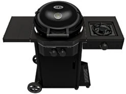 Outdoorchef Gas Kugelgrill Davos 570G Pro Mit Cooking Zone (Seitenkocher) & Abdeckhaube