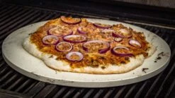 Grillfürst Pizzastein 33 Cm Mit Pizzablech -Bbq Discounter Pizza Stein Grill Thunfisch 1