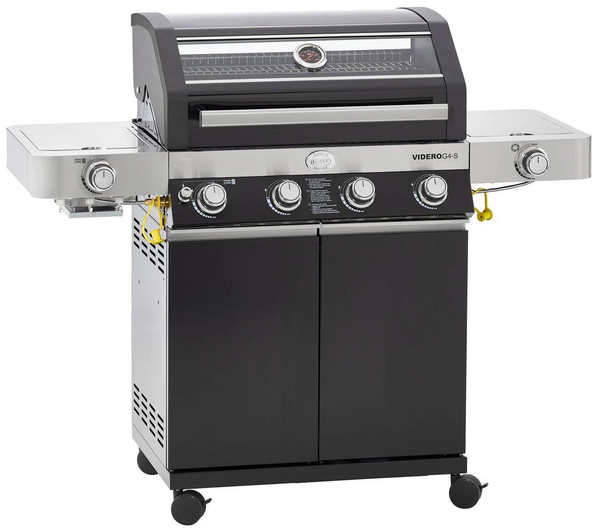 Rösle Gasgrill Videro G4-S VARIO+ Schwarz - Modell 2023 - SMART Deal Inkl. Grillfürst Grill Control + Abdeckhaube Und Grillplatte 1 Rösle Gasgrill Videro G4-S VARIO+ Schwarz - Modell 2023 - SMART Deal Inkl. Grillfürst Grill Control + Abdeckhaube Und Grillplatte