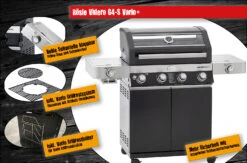 Rösle Gasgrill Videro G4-S VARIO+ Schwarz - Modell 2023 - SMART Deal Inkl. Grillfürst Grill Control + Abdeckhaube Und Grillplatte 21 Rösle Gasgrill Videro G4-S VARIO+ Schwarz - Modell 2023 - SMART Deal Inkl. Grillfürst Grill Control + Abdeckhaube Und Grillplatte -Bbq Discounter Roesle Videro G4 S Vario Highlights